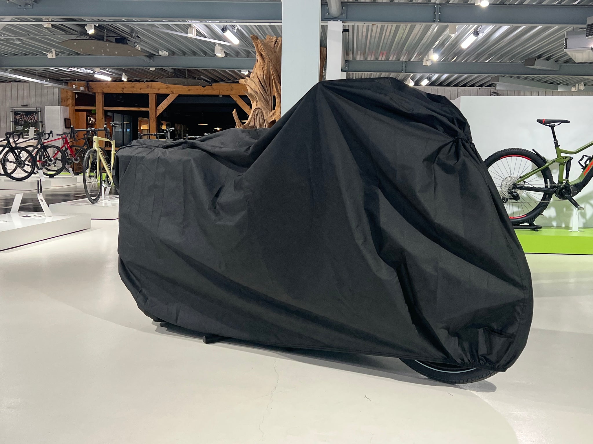 DS waterproof cargo bike cover longtail (choose Frontloader w/tent i