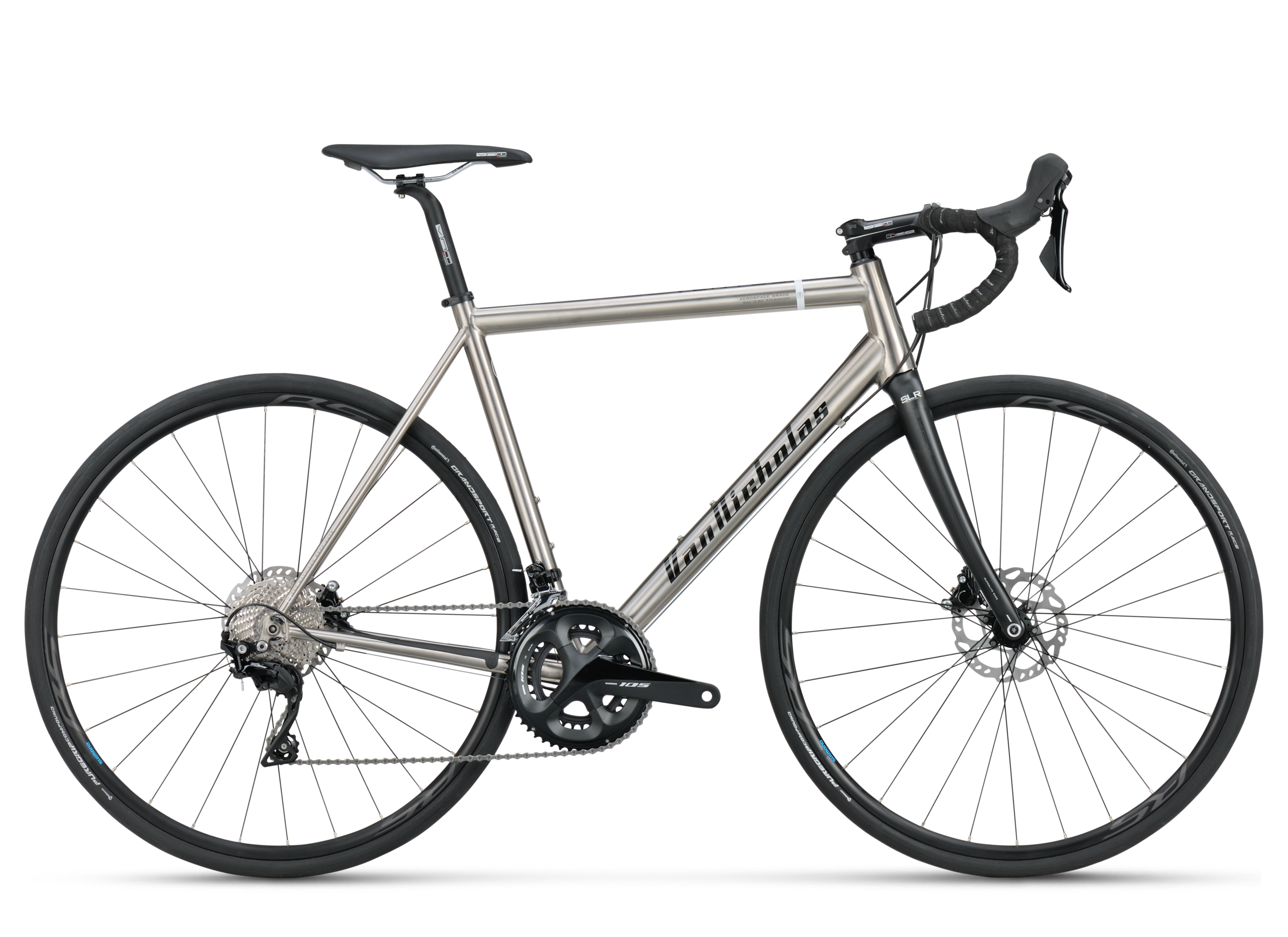 deluxe cycles titanium ハンドル　130mm Van_20Nicholas_20Ventus_203Al-