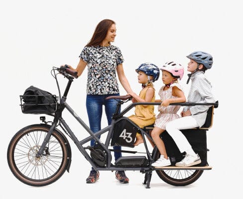 Bike43 longtail electric cargo bike - Main Image