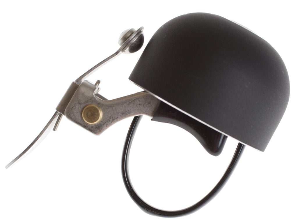 Crane Bell Co. E-Ne Bicycle Bell w/ Clamp Band Mount - Stealth Black Rothar bikes and accessories 