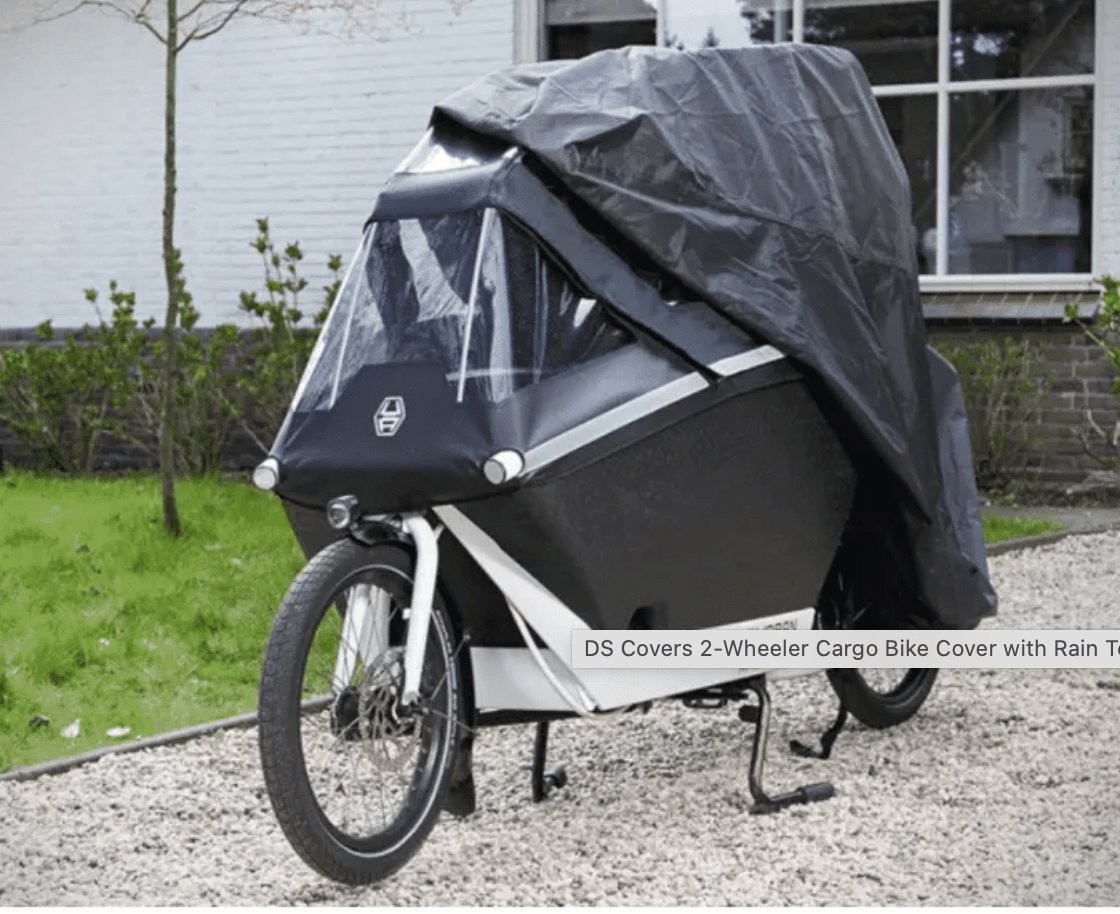 Cargo bike shops cover