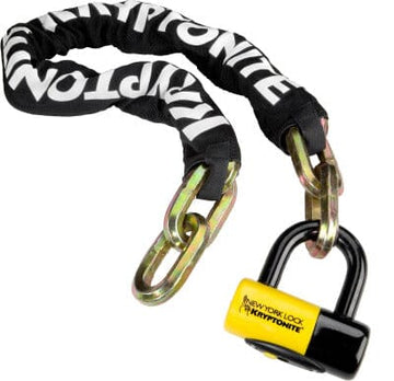 Kryptonite New York Fahgettabouit 1410 Integrated Chain Lock Accessories Rothar bikes and accessories 