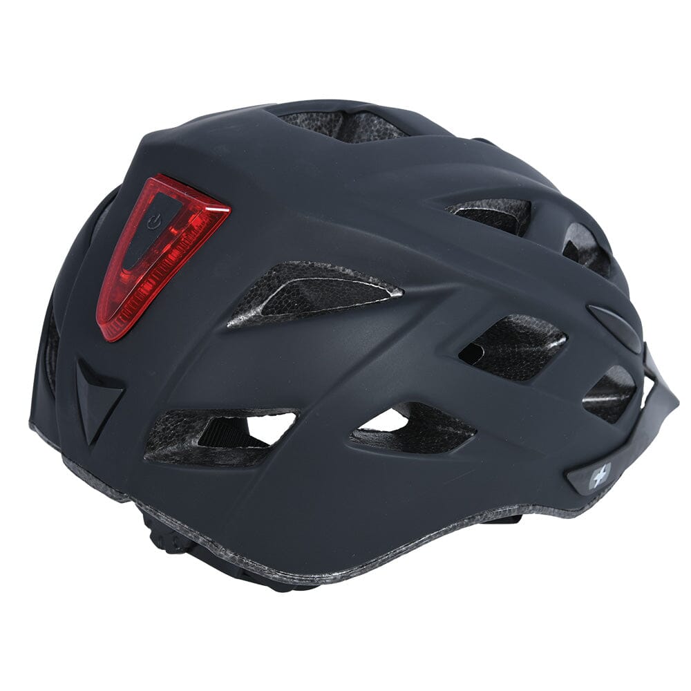 Oxford Metro V helmet (Built in Light) - black Accessories Rothar bikes and accessories 