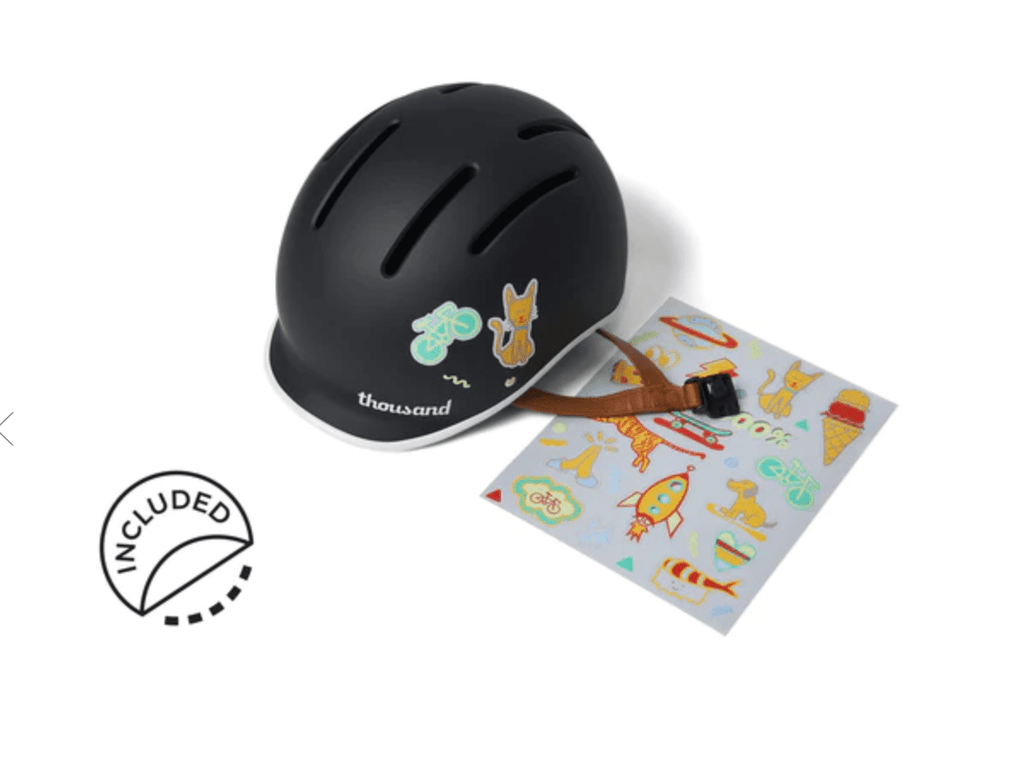 Thousand Jr. Helmet - Carbon black Accessories Rothar bikes and accessories 