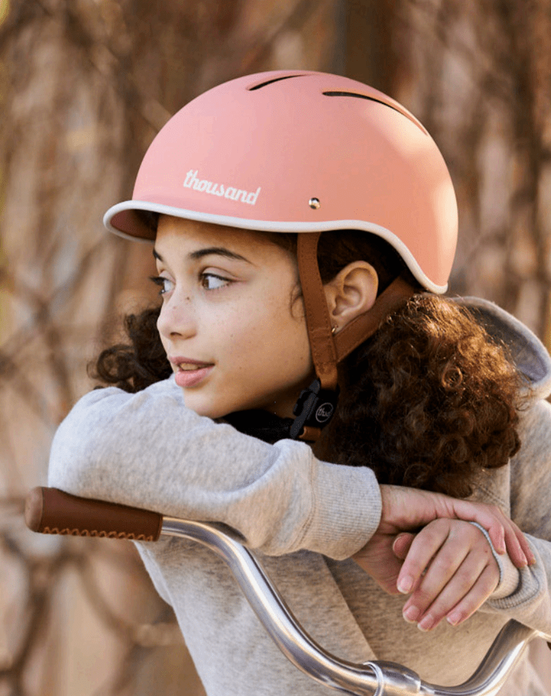 Thousand Jr. Helmet - Powder Pink Accessories Rothar bikes and accessories 