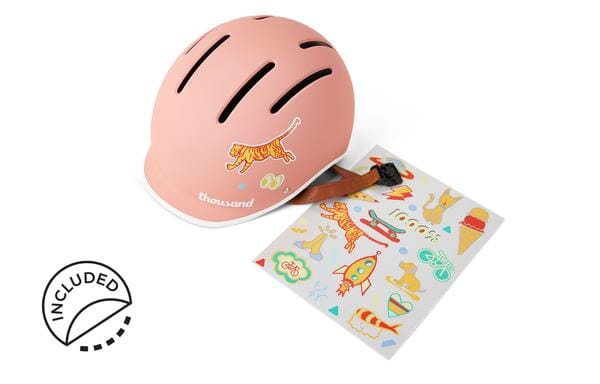 Thousand Jr. Helmet - Powder Pink Accessories Rothar bikes and accessories 
