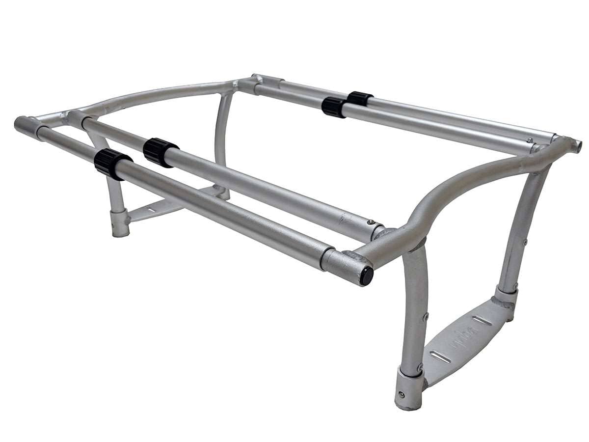 Monkey bar bike store rack