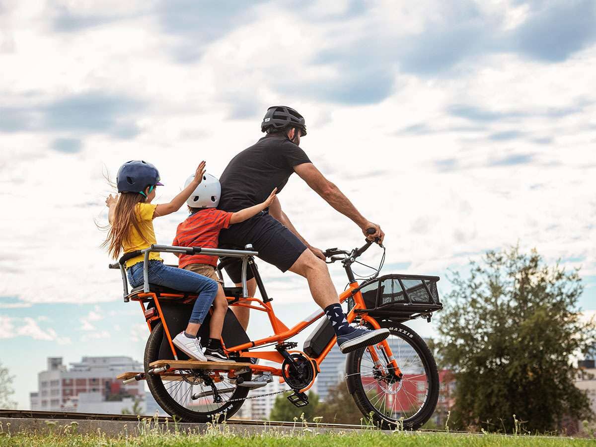 Yuba Kombi e5 electric cargo bike - Main Image